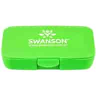 Swanson Pillbox Pojemnik na kapsułki, zielony
