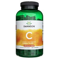 Swanson Vitamin C mit Hagebutten 1000 mg - 250 Kapseln