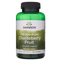 Swanson Full Spectrum Chasteberry Fruit 400 mg - 120 kapslí