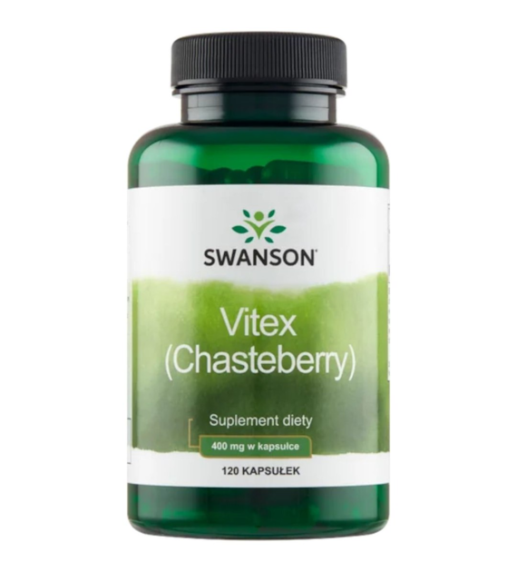 Swanson Full Spectrum Chasteberry Fruit 400 mg - 120 Capsules