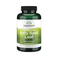 Swanson Holy Basil Leaf (Liść bazylii) 400 mg - 120 kapsułek