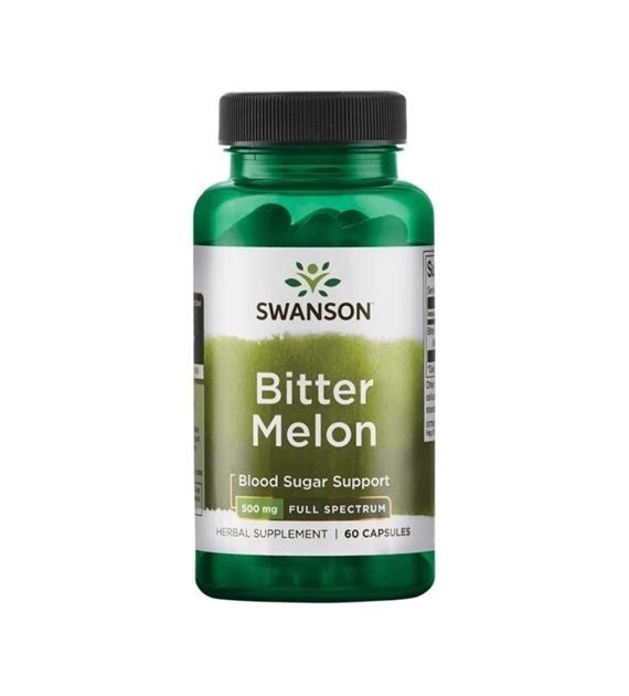 Swanson Full Spectrum Bitter Melon (Gorzki Melon) 500 mg - 60 kapsułek