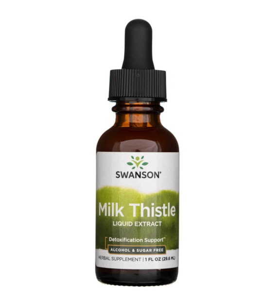 Swanson Milk Thistle Liquid Extract - Alcohol & Sugar Free - 29,6 ml