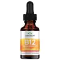 Swanson Witamina B12 w płynie, truskawka - 59 ml