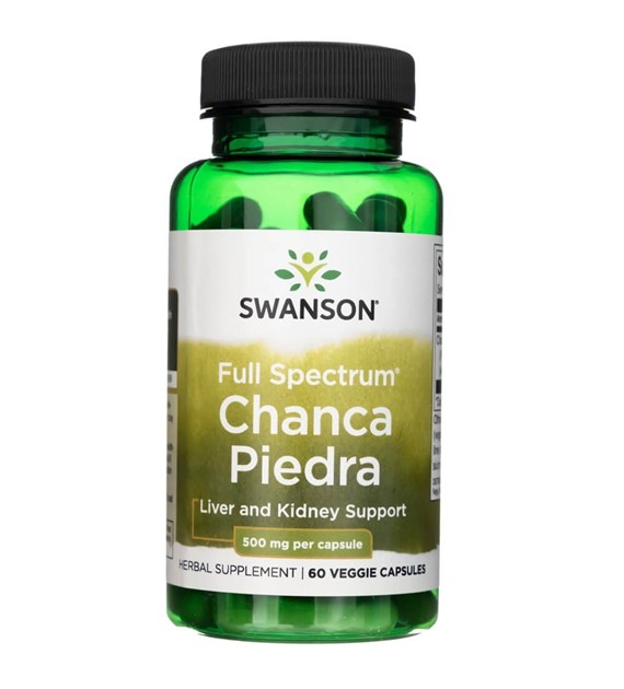 Swanson Full Spectrum Chanca Piedra 500 mg - 60 Veg Capsules