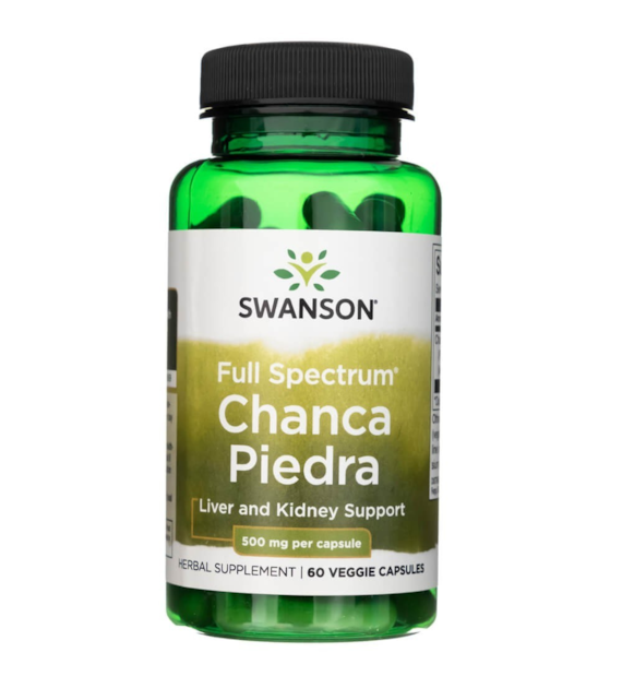 Swanson Full Spectrum Chanca Piedra 500 mg - 60 Veg Capsules