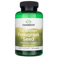 Swanson Fenugreek Seed 610 mg - 90 Capsules