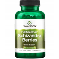 Swanson Schizandra Berries (Cytryniec Chiński) 525mg - 90 kapsułek
