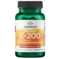 Swanson Witamina E naturalna 200 IU - 100 kapsułek