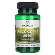 Swanson Černý kmín 400 mg - 60 kapslí