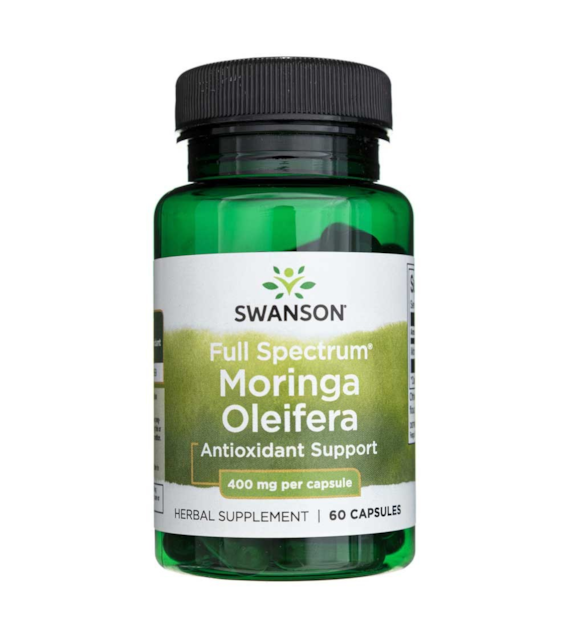Swanson Full Spectrum Moringa Oleifera 400 mg - 60 Capsules