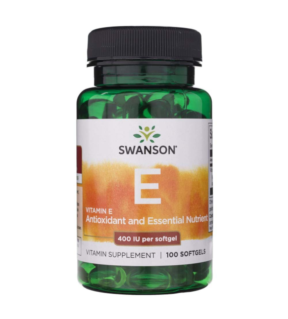 Swanson přírodní vitamin E 400 m.j. - 100 měkkých gelů