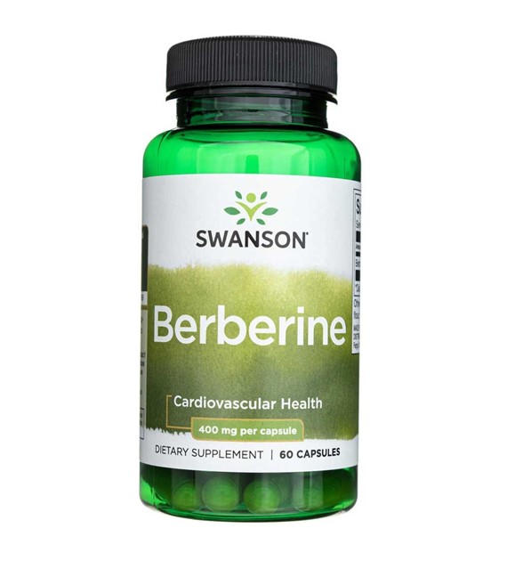Swanson Berberine 400 mg - 60 kapslí
