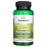 Swanson Full Spectrum Coleus forskohlii 400 mg - 60 kapslí