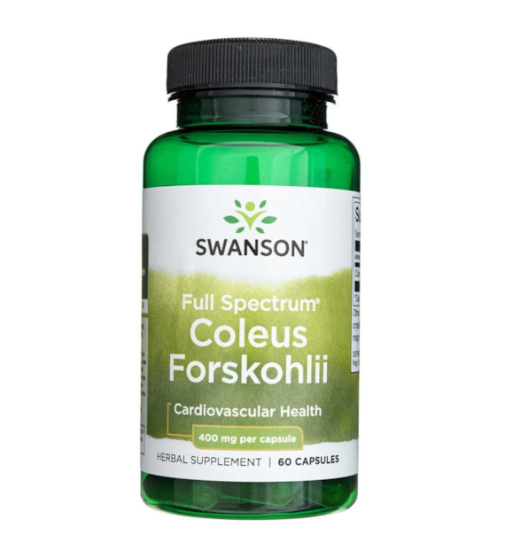 Swanson Full Spectrum Coleus Forskohlii 400 mg - 60 Capsules