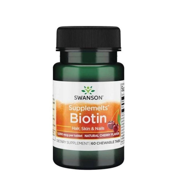 Swanson Biotyna - 60 tabletek do ssania