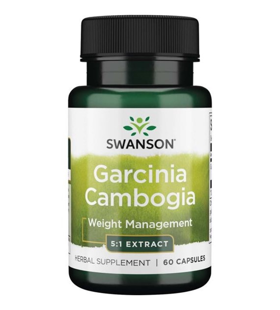 Swanson Garcinia Cambogia 5:1 Extrakt 80 mg - 60 Kapseln