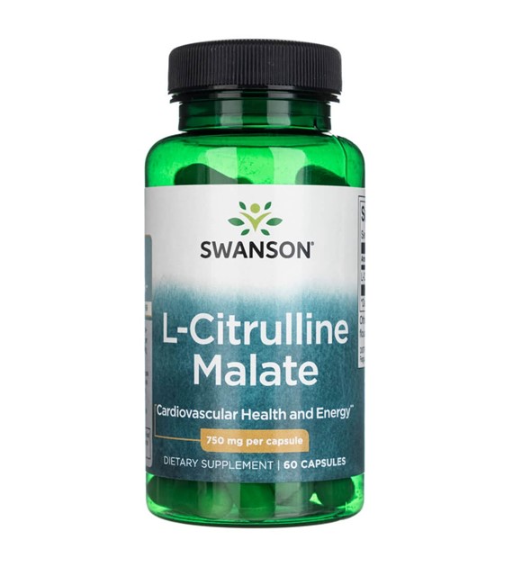 Swanson L-Citrullin Malat 750 mg - 60 Kapseln