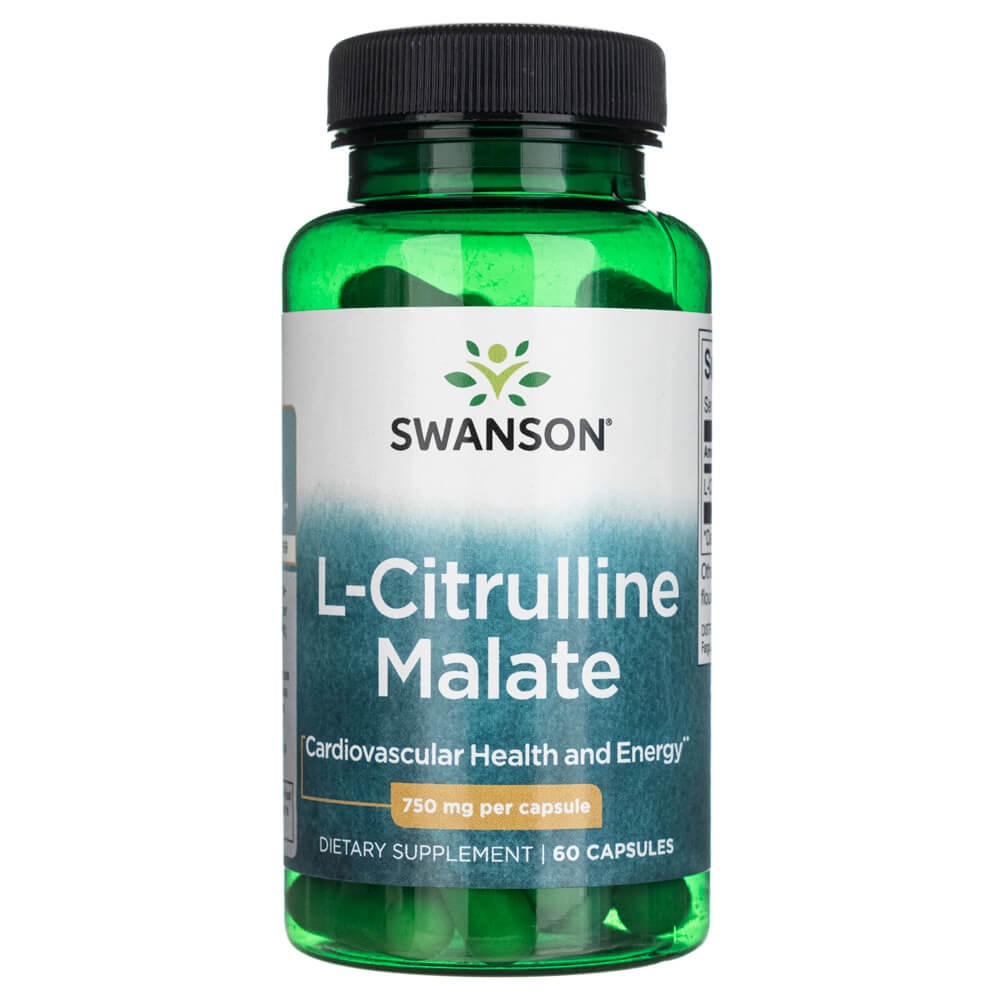 Swanson L-Citrulline Malate 750 mg - 60 Capsules
