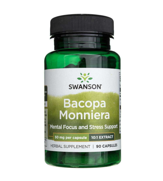 Swanson Bacopa Monniera (Bakopa drobnolistna) 50mg - 90 kapsułek