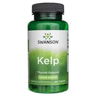 Swanson Kelp Jodquelle 225 mcg - 250 Tabletten