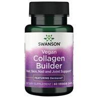 Swanson Vegan Collagen Builder, Dermaval - 60 kapsułek