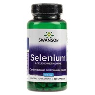 Swanson Selen L-Selenomethionin 100 mcg - 200 Kapseln