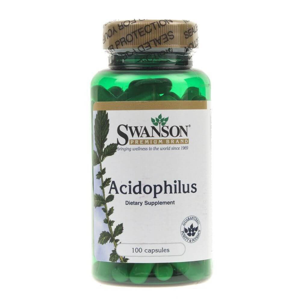 Swanson Acidophilus - 100 kapsułek