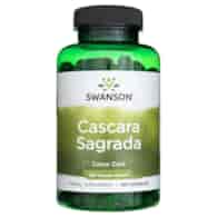 Swanson Cascara Sagrada 450 mg - 100 Capsules
