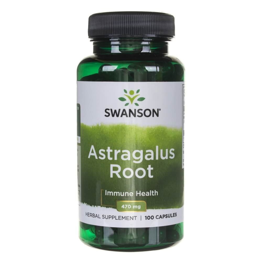 Swanson Plné spektrum Astragalus Root 470 mg - 100 kapslí