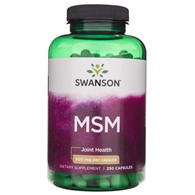 Swanson MSM 500 mg - 250 kapslí