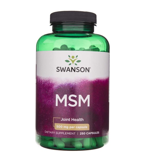 Swanson MSM 500 mg - 250 kapslí