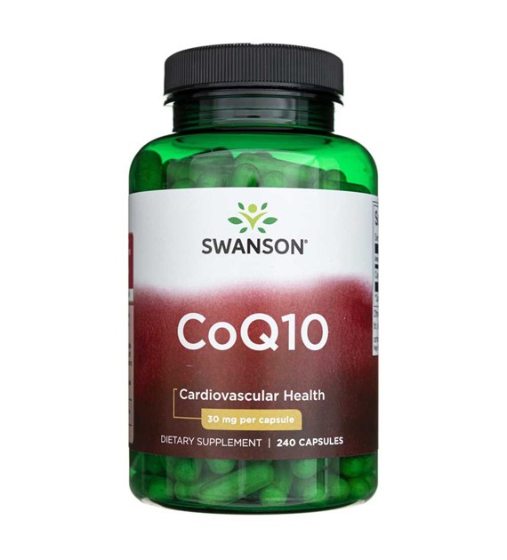 Swanson CoQ10 30 mg - 240 měkkých gelů