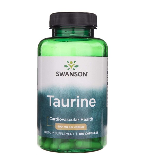 Swanson Tauryna 500 mg - 100 kapsułek