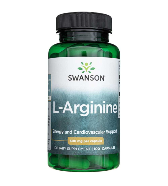 Swanson L-Arginina 500 mg - 100 kapsułek