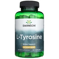Swanson L-Tyrosin 500 mg - 100 kapslí
