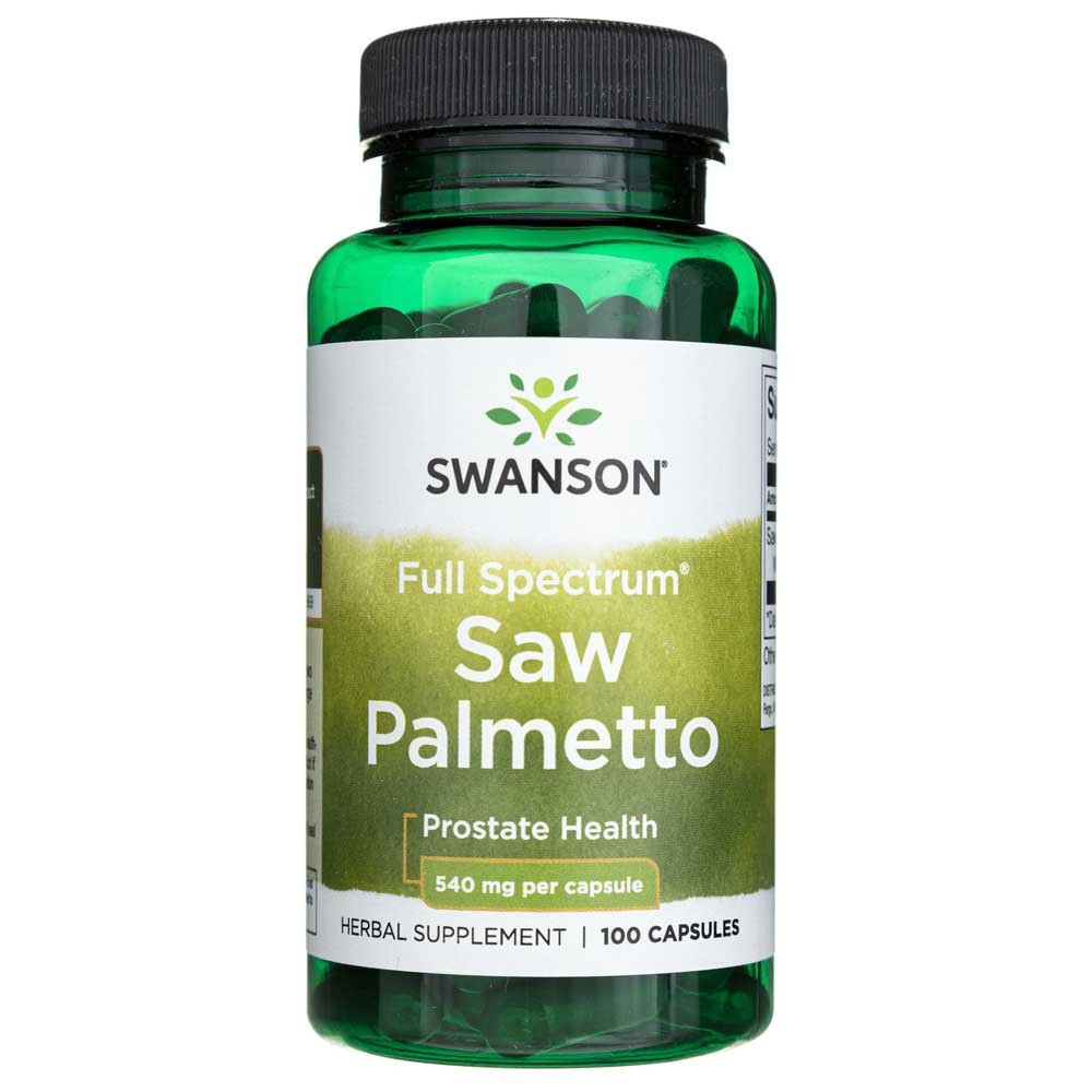 Swanson Saw Palmetto (Sägepalme) 540 mg - 100 Kapseln