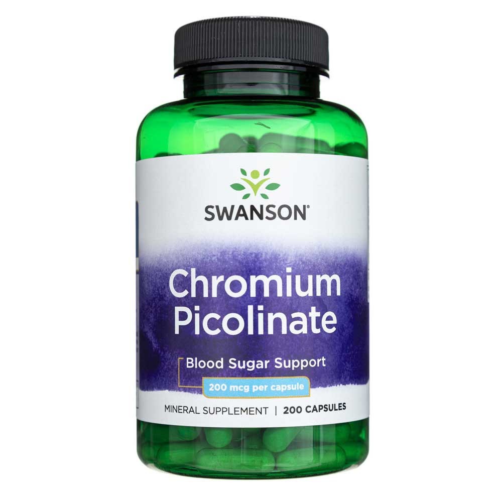 Swanson Chrom Picolinat 200 mcg - 200 Kapseln