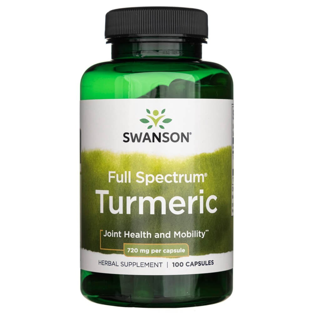 Swanson Vollspektrum-Kurkuma 720 mg - 100 Kapseln
