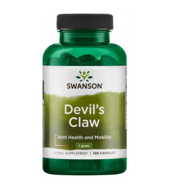 Swanson Full Spectrum Devil's Claw (Czarci Pazur) 500 mg - 100 kapsułek
