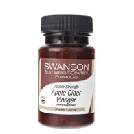 Swanson Apple Cider Vinegar Double-Strength (Ocet Jabłkowy) - 30 tabletek
