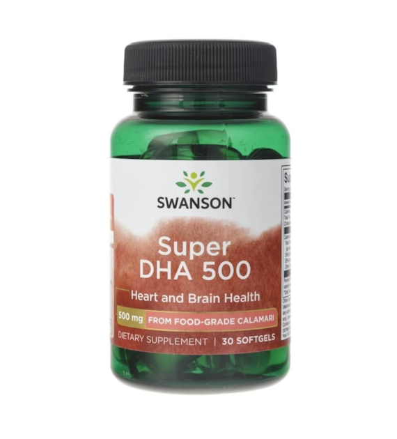 Swanson Super DHA 500 - 30 kapsułek