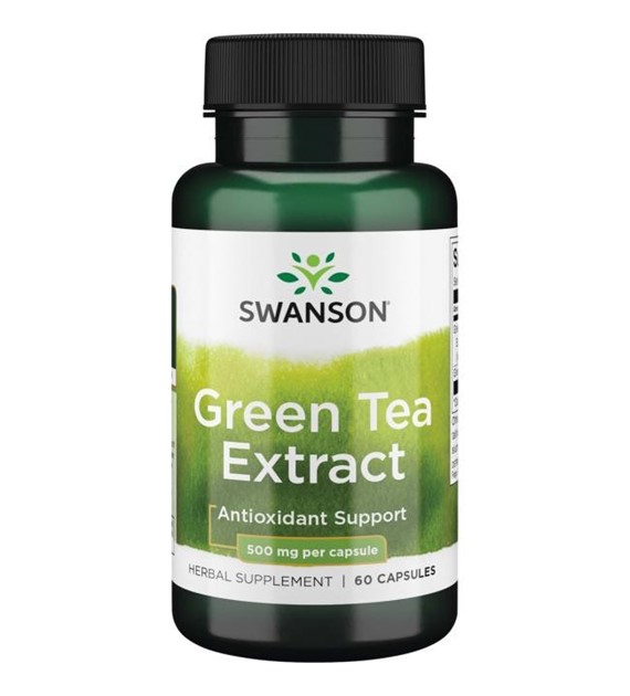 Swanson Green Tea Extract 500 mg - 60 kapsułek