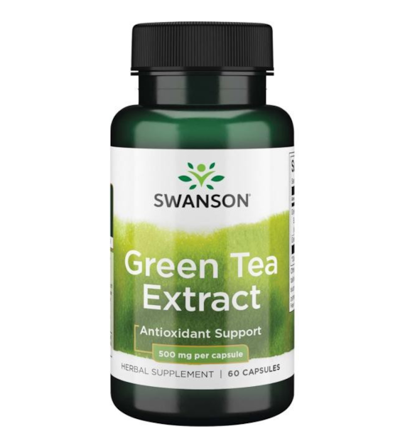 Swanson Green Tea Extract 500 mg - 60 kapsułek
