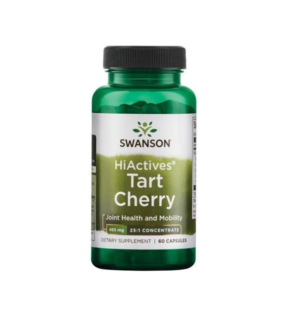 Swanson HiActives Tart Cherry 465 mg - 60 kapsułek