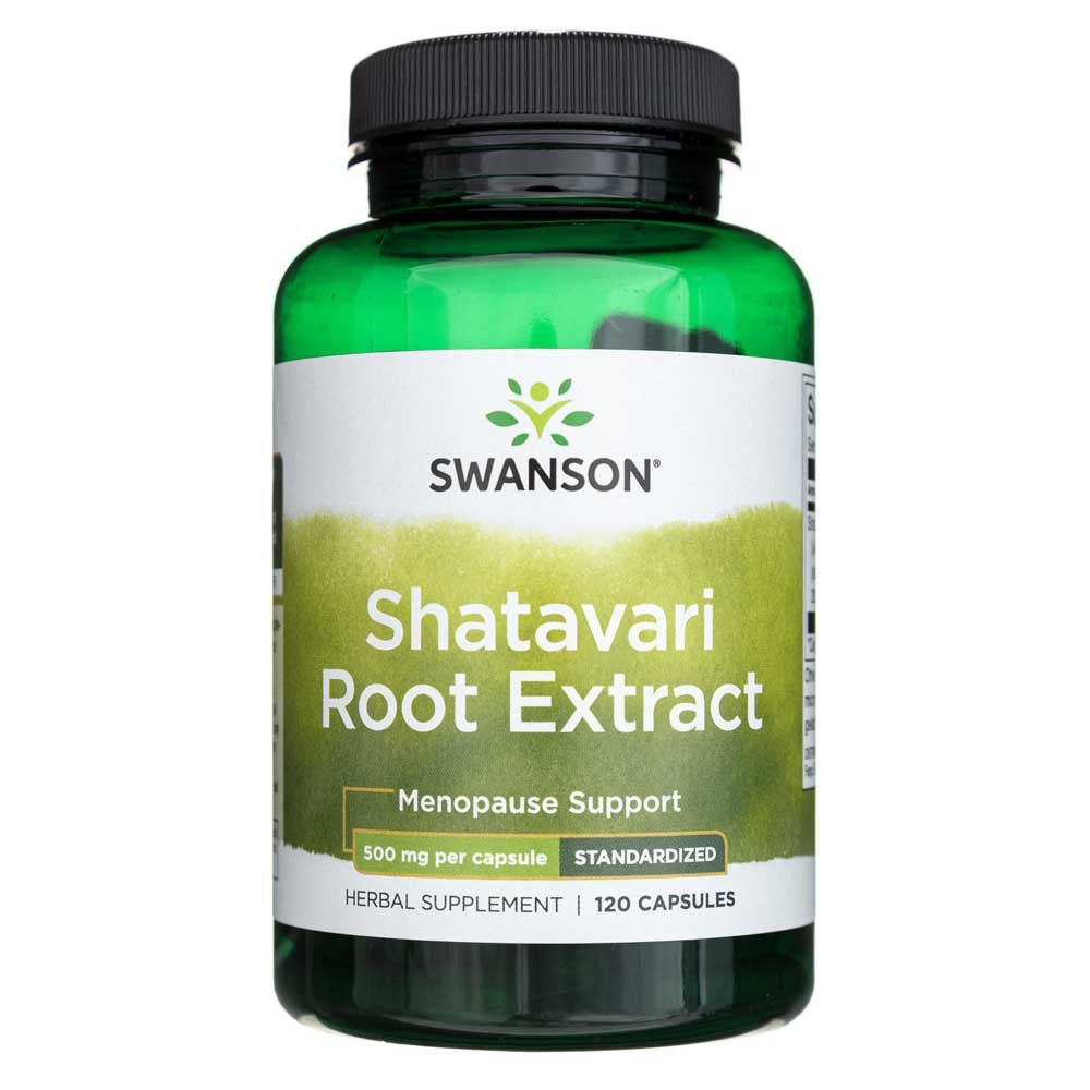 Swanson Shatavari Root Extract 500 mg - 120 kapslí