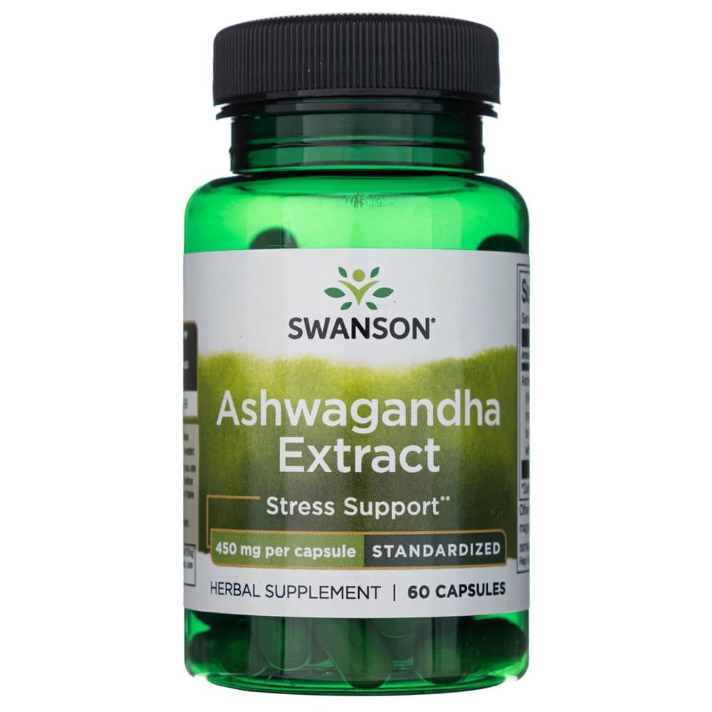 Swanson Ashwagandha extrakt 450 mg - 60 kapslí