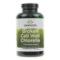 Swanson Chlorella (Rozłupane ścianki komórek) - 360 tabletek