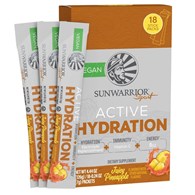 Sunwarrior Warrior Active Hydration elektrolity, soczysty ananas - 18 sztuk