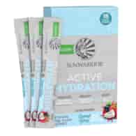 Sunwarrior Warrior Active Hydration elektrolity, kokos-jagoda - 18 sztuk